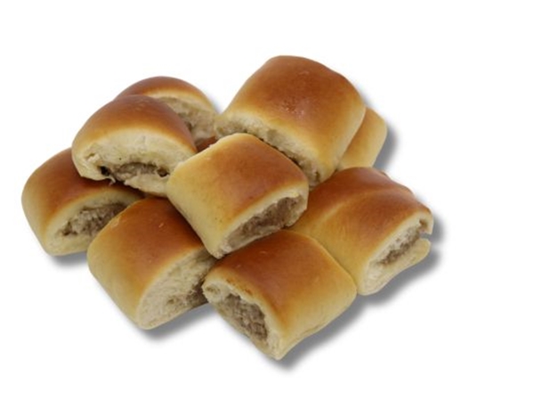 Mini worstenbroodjes per 10